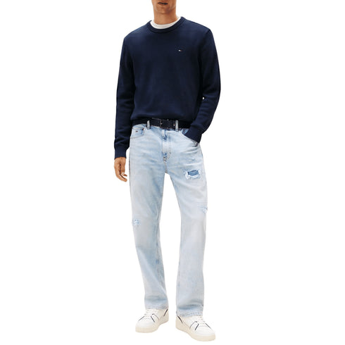 Tommy Hilfiger Pullover Maglione essential in cotone organico S  - Francavilla Moda